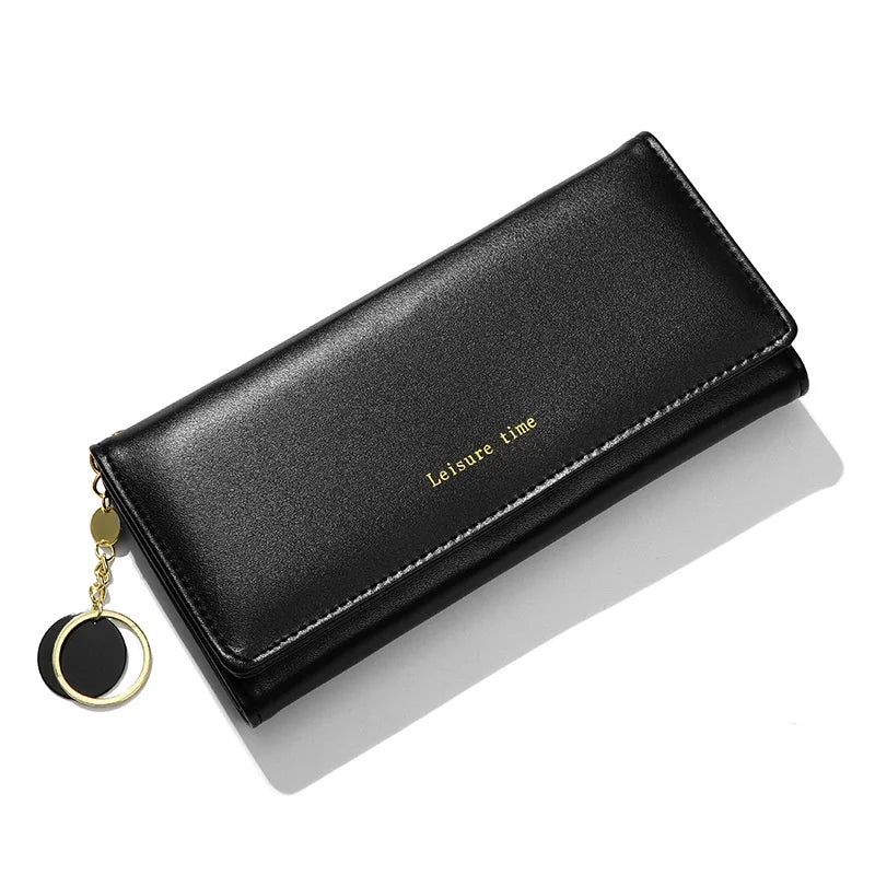 Woman Wallet Pu Leather Clutch Money Phone Bag Long Women's Wallet