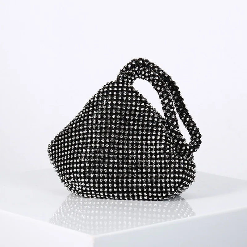 Diamonds Mini Handbag Evening Clutch Bag Purse Euro-America Style