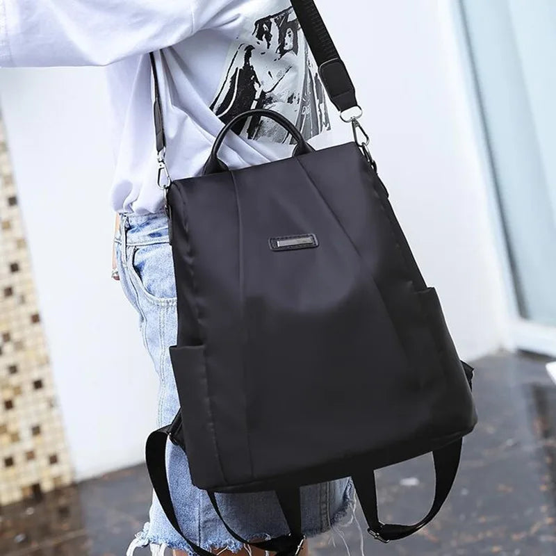 Women Anti-theft Backpack Waterproof Large Capacity Casual Mochila