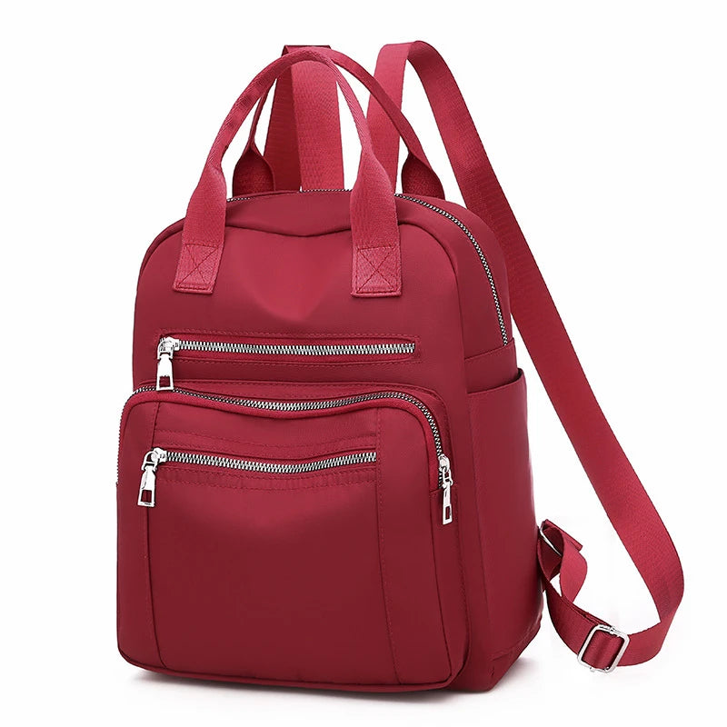 Waterproof Women's Backpack Travel Rucksack Purse