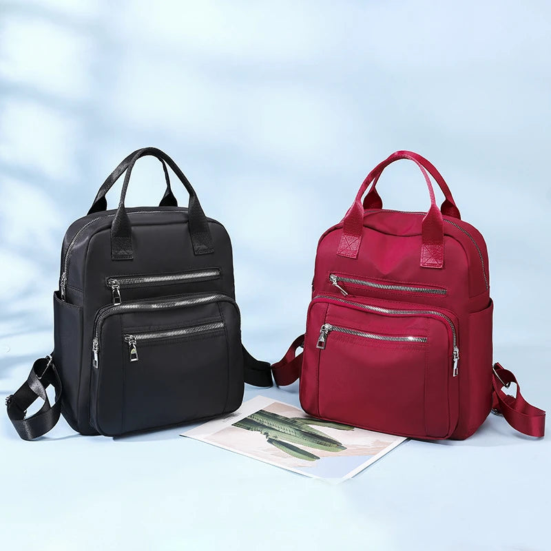 Waterproof Women's Backpack Travel Rucksack Purse