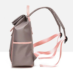 Women Backpack Adjustable Straps Large Capacity Oxford Cloth Rucksack