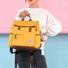Women Backpack Adjustable Straps Large Capacity Oxford Cloth Rucksack