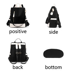 Women Backpack Casual Nylon Shoulder Bag