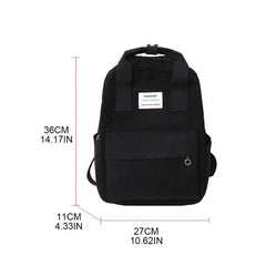 Women Corduroy Backpack Casual Rucksack for Teenage Girls