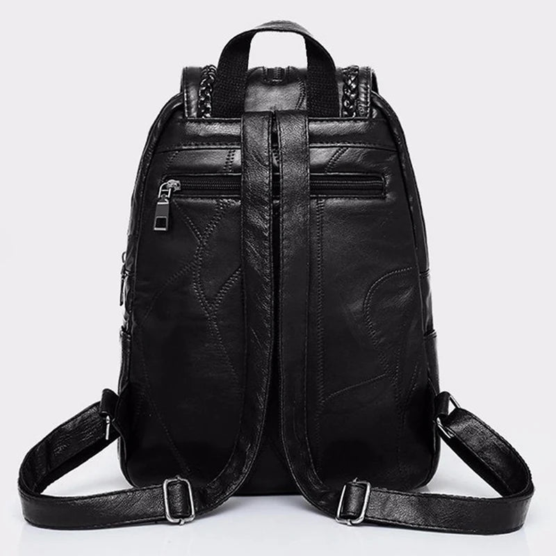 Waterproof Women Backpack School Bag Travel Shoulder Bag Multi-function Mochila