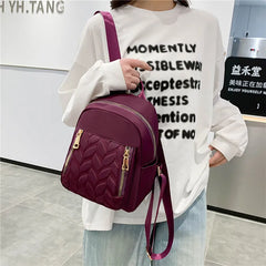 Women Backpack Casual Travel Nylon Bag Waterproof Lightweight