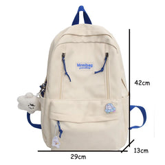 Teenage Girls Laptop Rucksack Student Shoulder School Bag