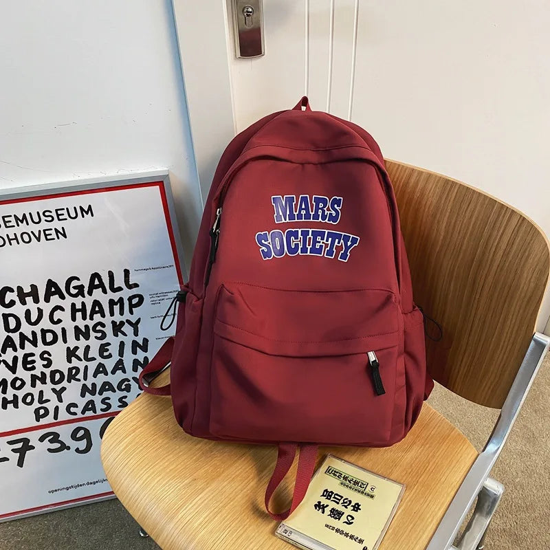 Middle Student Schoolbag Large-Capacity Teenager Backpack