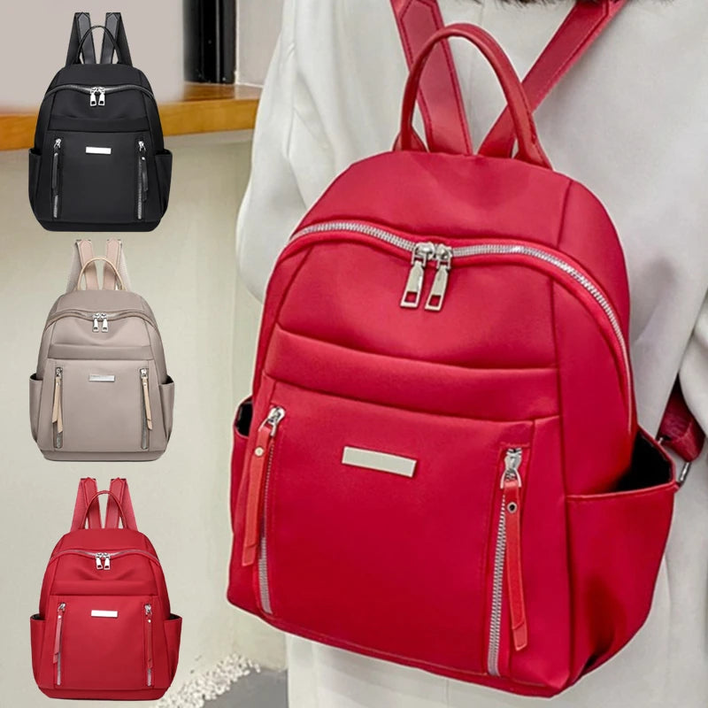 Women Backpack for Teenage Girl Ladies Backpacks Nylon Oxford Waterproof