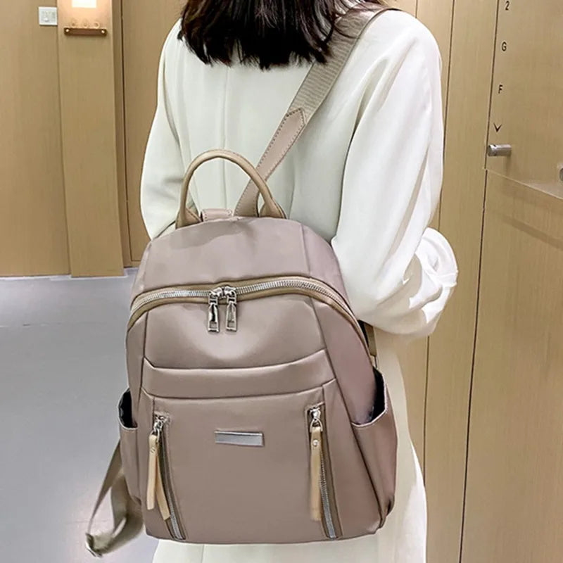 Women Backpack for Teenage Girl Ladies Backpacks Nylon Oxford Waterproof