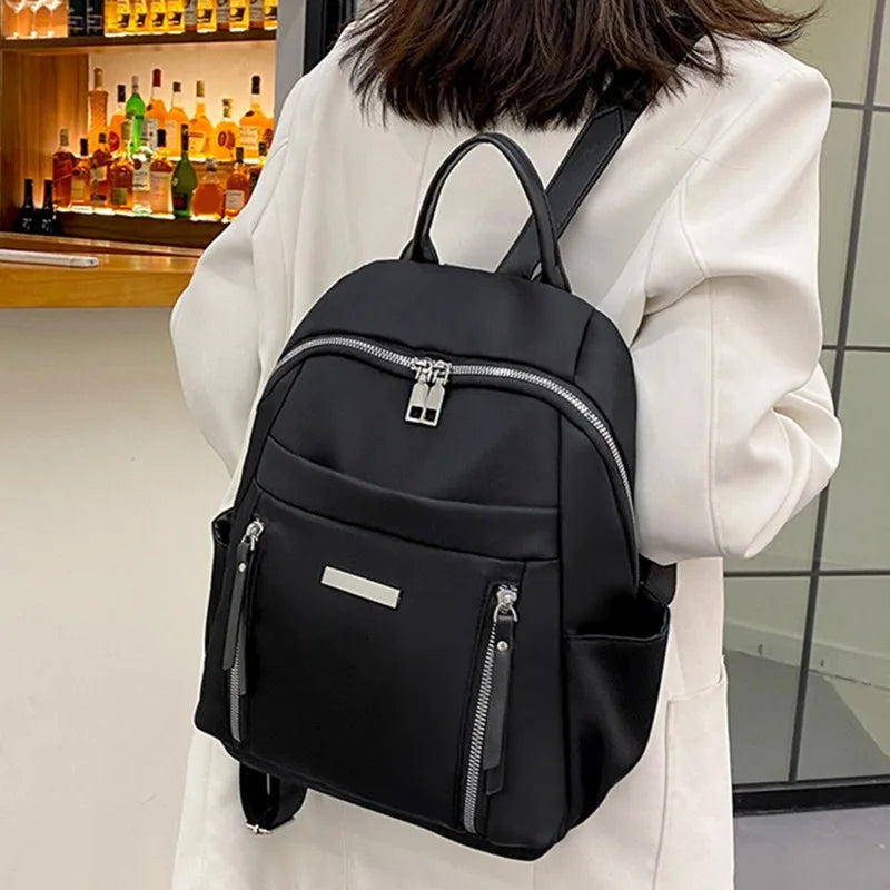 Women Backpack for Teenage Girl Ladies Backpacks Nylon Oxford Waterproof