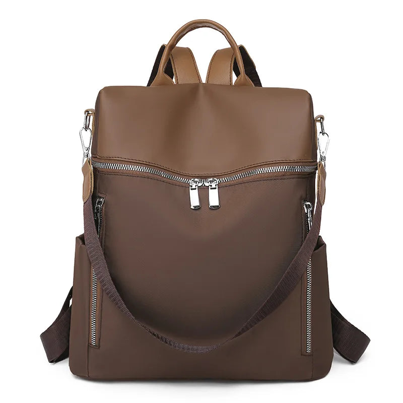 Women Backpacks Leisure Large Capacity Backpack Light Versatile Schoolbag