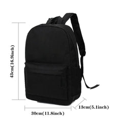 26 Letters Harajuku Unisex School Female Backpack