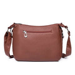 Women Bag Middle-aged Handbag Multi-pocket Practical Messenger