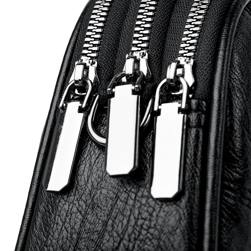 Women Shoulder Bags High PU Leather Messenger Handbag
