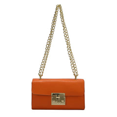 Retro Lock Shoulder Messenger Small Square Bag Clutch Purse Hand Bag