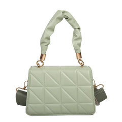 Women Bag Handbag Embossed Rhombus Small Square Shoulder Messenger Crossb