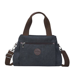 Canvas Crossbody Bag for Women Large Shoulder Tote Messenger Handbag