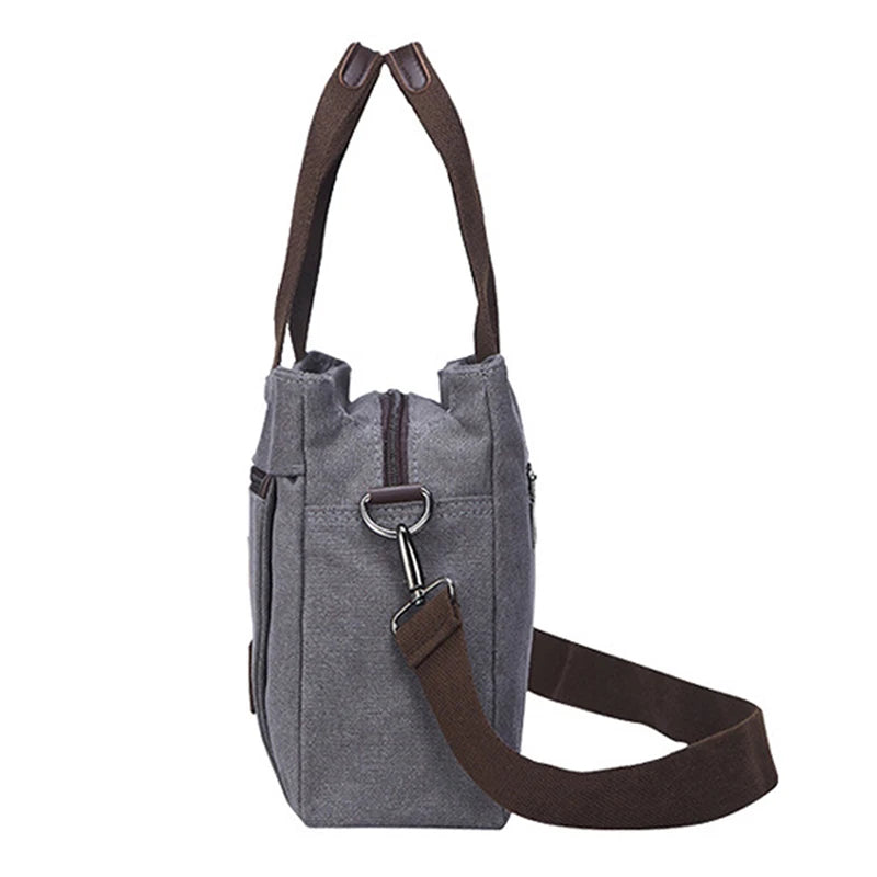 Canvas Crossbody Bag Women Large Shoulder Tote Messenger Handbag