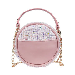 Girls Princess Flower Bag Baby Shoulder Crossbody Handbag