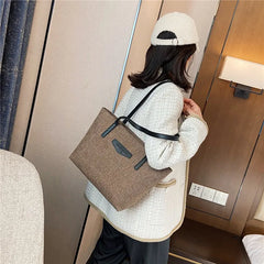 Women Bag Large Capacity Tote Bags Cotton Linen Handbag Casual Female Shopping