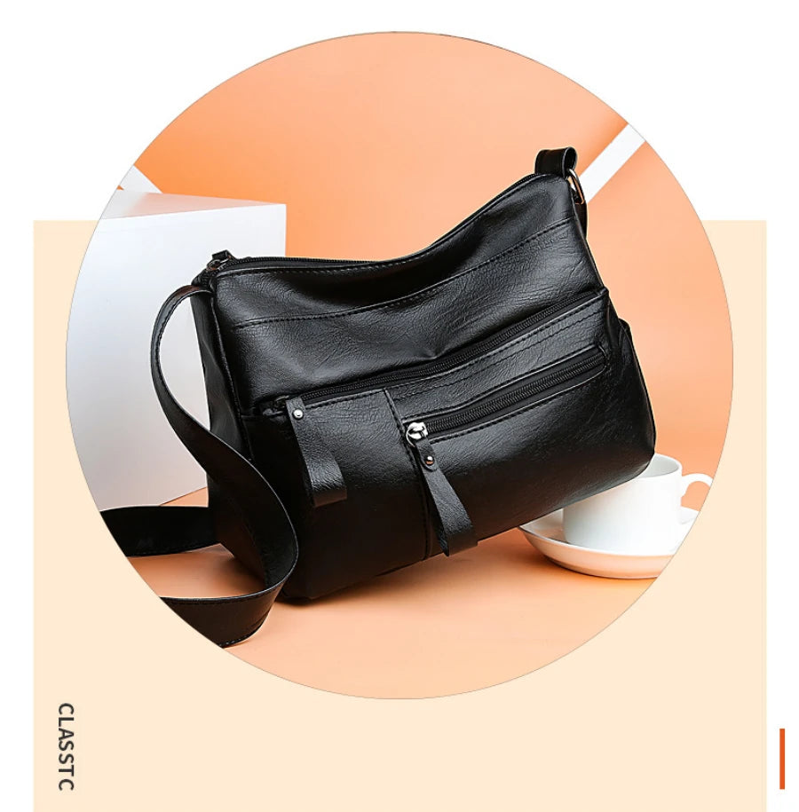 Women Shoulder Bag Mother Japanese Middle-aged Lady Side Purse