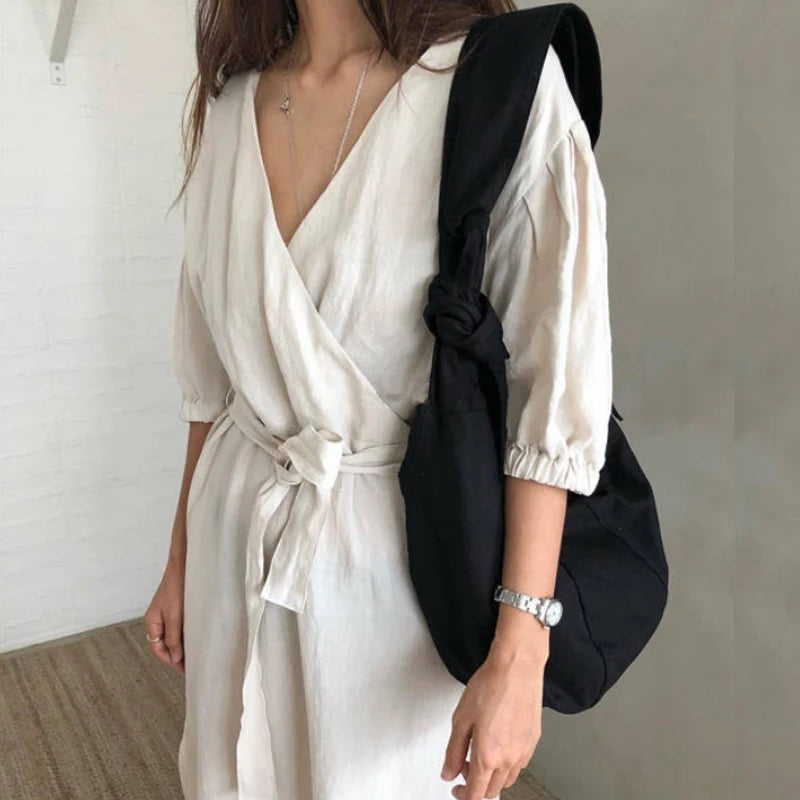 Nylon Bucket Shoulder Bag Purses Handbags Tote Bag