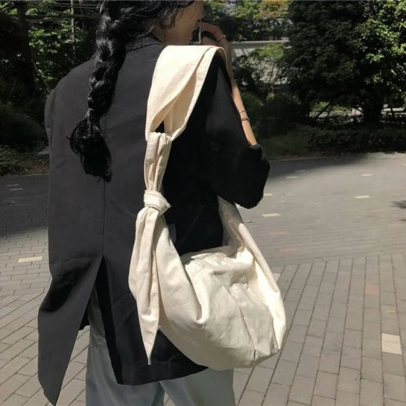 Nylon Bucket Shoulder Bag Purses Handbags Tote Bag