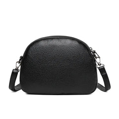 Women Bag PU Small Round Shoulder Messenger Crossbody Bag Soft PUMother Bag