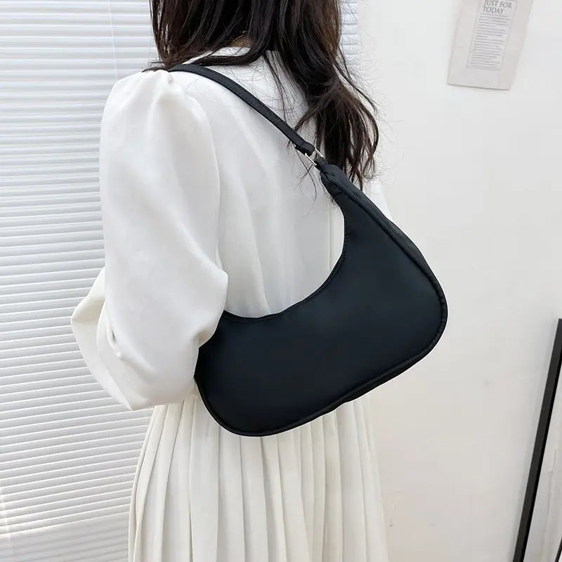 Nylon Shoulder Purse Small Handbags Summer Hobos Clutch Women Bag