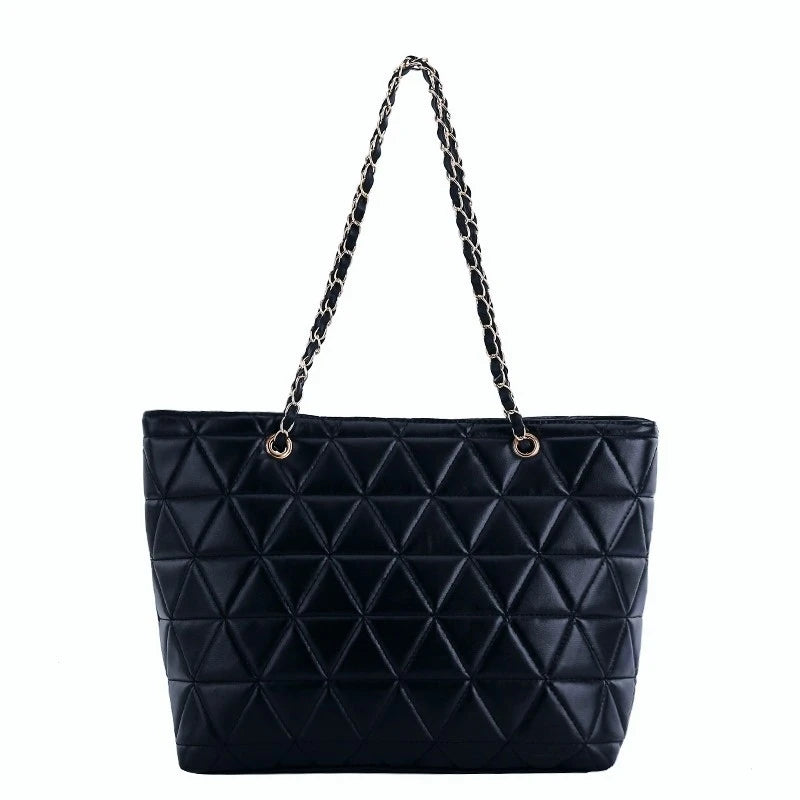 Large-capacity PU Leather Women's Shoulder Bag