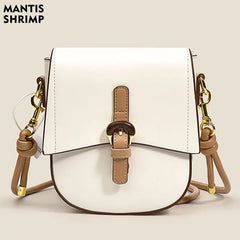 Women Retro Phone Bag PU Messenger Small Flap Shoulder Crossbody Pack
