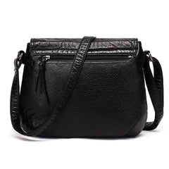 Women's Soft Leather Crossbody Bag - Stylish and Practical
