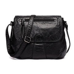 Women's Soft Leather Crossbody Bag - Stylish and Practical