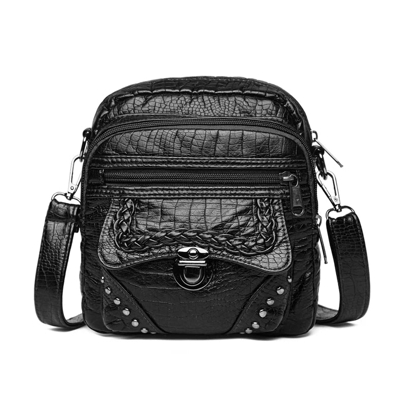 Soft Pu Leather Shoulder Bag Women Cross-body Messenger Bags