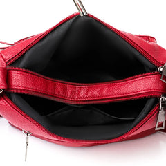Vintage Women's Shoulder Bag PU Leather Crossbody Messenger Hobo Handbag