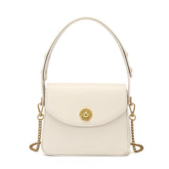 Real Leather Women's Shoulder Bag Crossbody Messenger Flap Handbag