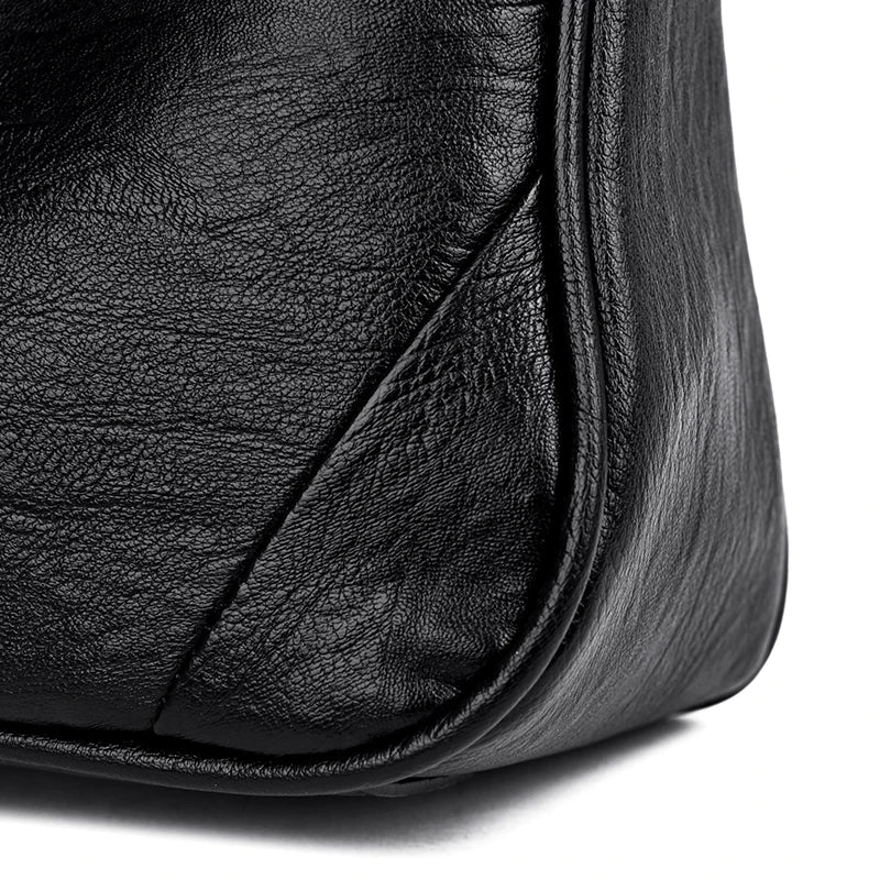 Women Messenger Bag Shoulder Cossbody Solid Bag Retro High Female Bag