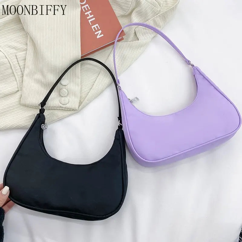 Summer Women Armpit Shoulder Bag Small Purse Underarm Clutch Handbag