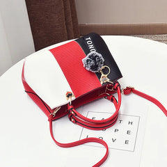 Rivet Bag PU Leather Handbag Women Messenger Shoulder Bag