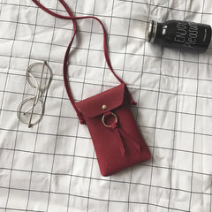 Women Leather Crossbody Shoulder Bag Small Handbag