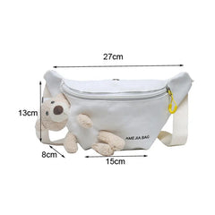 Women Waist Packs Fanny Bag, Multi-Function Hip Bum Chest Crossbody