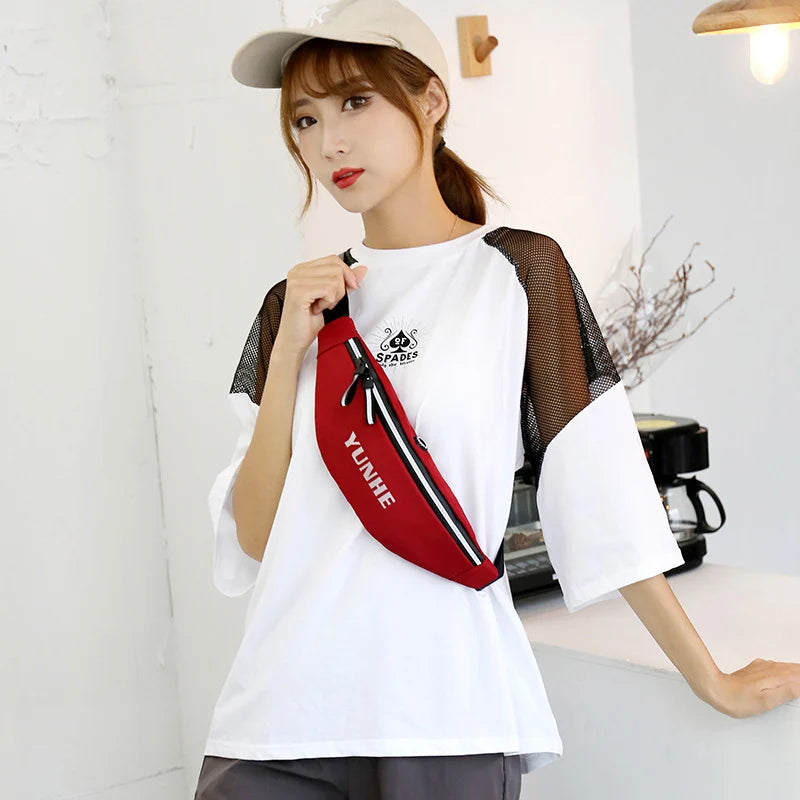 Women Belt Bags Female Fanny Pack Waist Bag Sling Crossboy Daypack