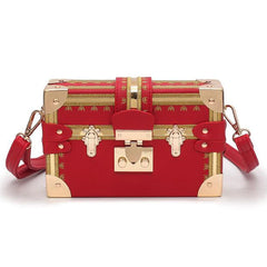 Women Box Bag Small Square Chain Shoulder Crossbody Bags