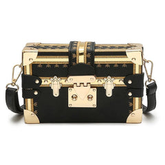 Women Box Bag Small Square Chain Shoulder Crossbody Bags