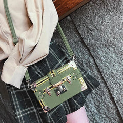 Women Box Bag Small Square Chain Shoulder Crossbody Bags