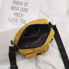 Canvas Crossbody Bag for Women Envelope Phone Wallet