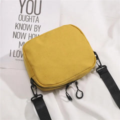 Canvas Crossbody Bag for Women Envelope Phone Wallet