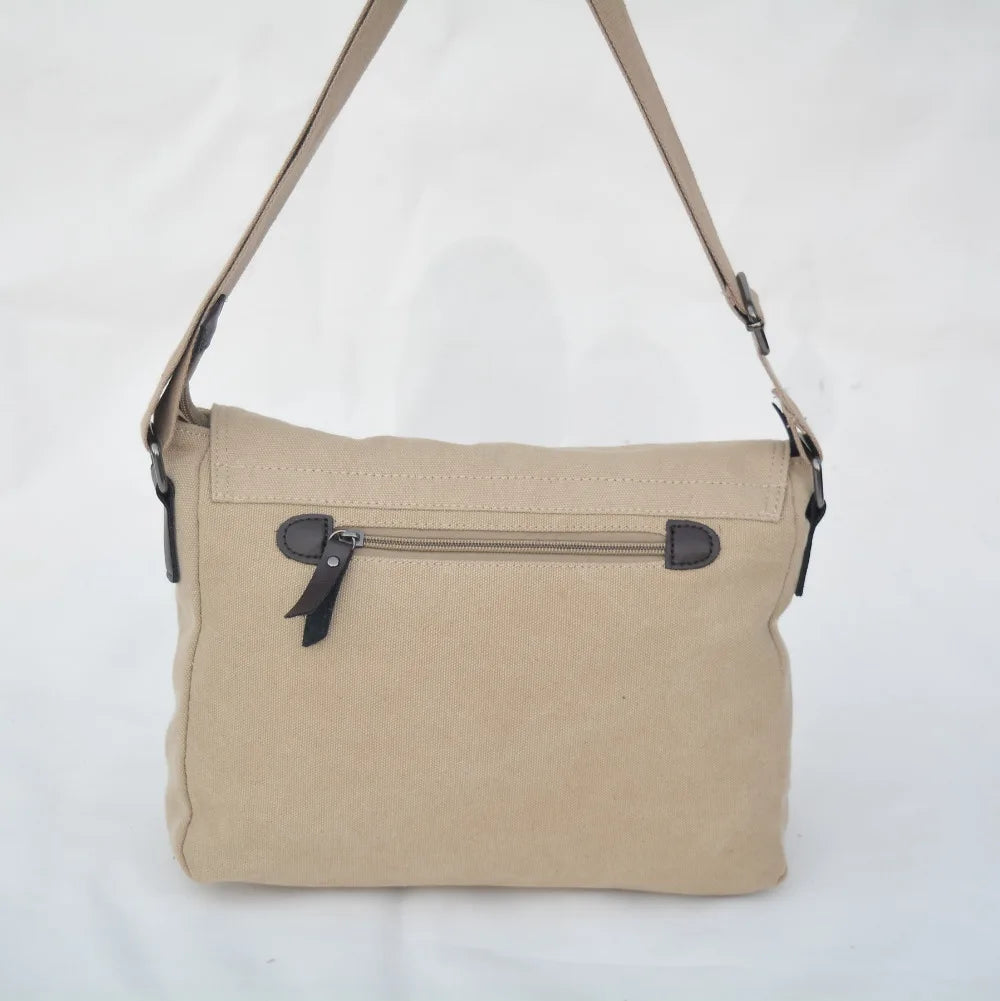 Neighbor Totoro Canvas Messenger Bag Top-handle Shoulder Sling Pack Handba